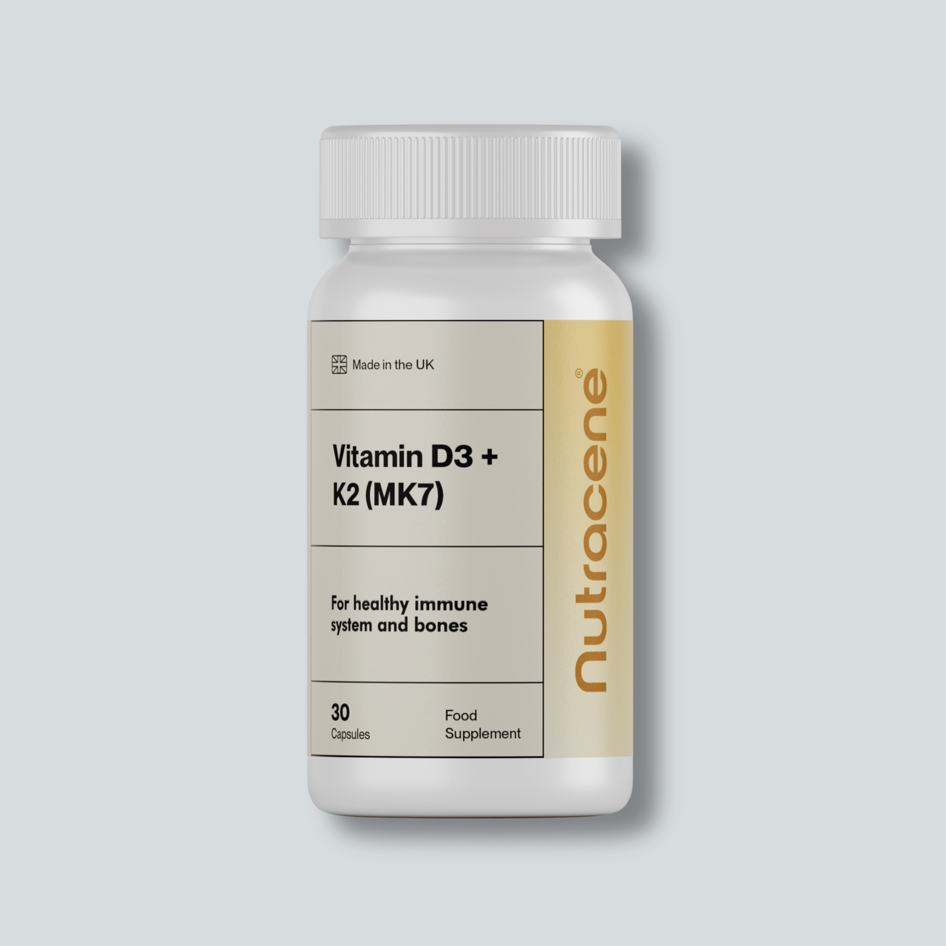 Vitamin D3 + K2 (MK7) - Nutracene