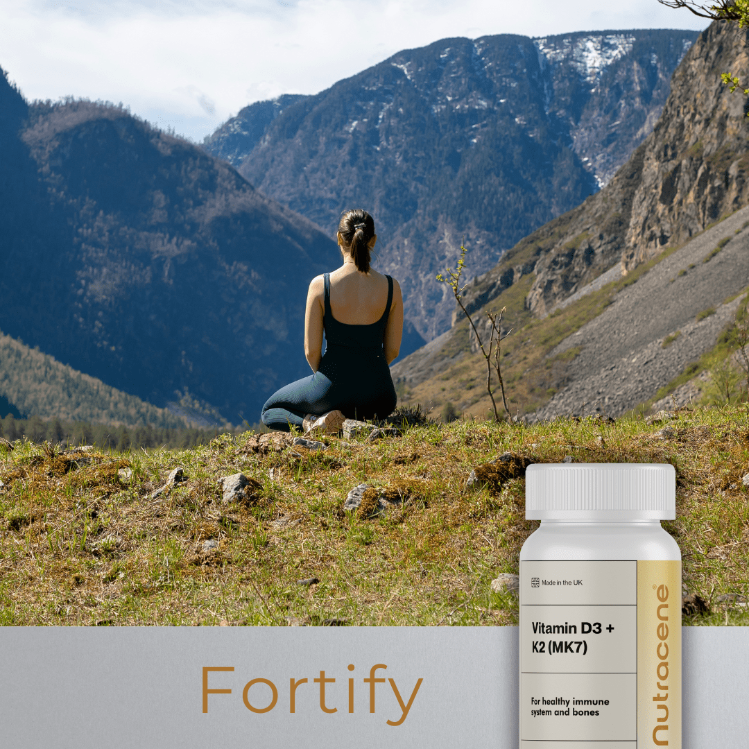 Vitamin D3 + K2 (MK7) - Nutracene