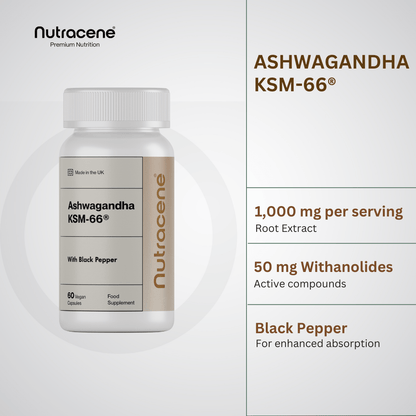 Ashwagandha KSM - 66 - Nutracene