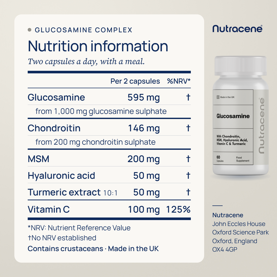 glucosamine, nutrition information
