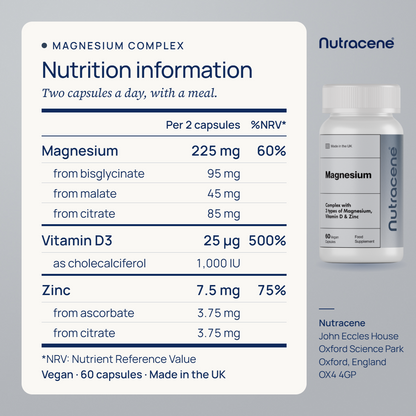 magnesium, nutrition information